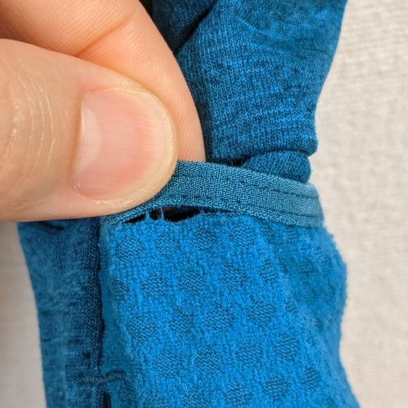 Nike Running Women's Cropped Style Sweatshirt Teal Color Size Medium - Picture 7 of 12